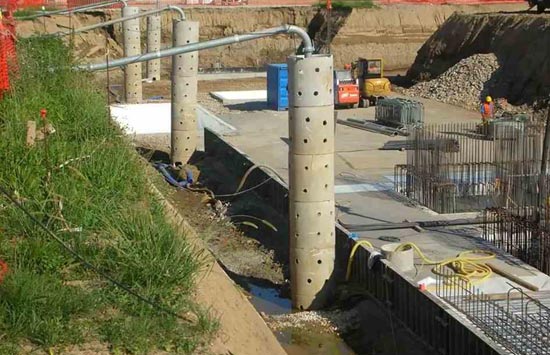 Водопонижение скважинами в Бресте