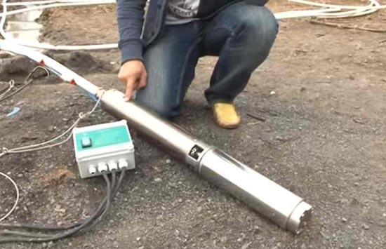 Замена насоса в скважине