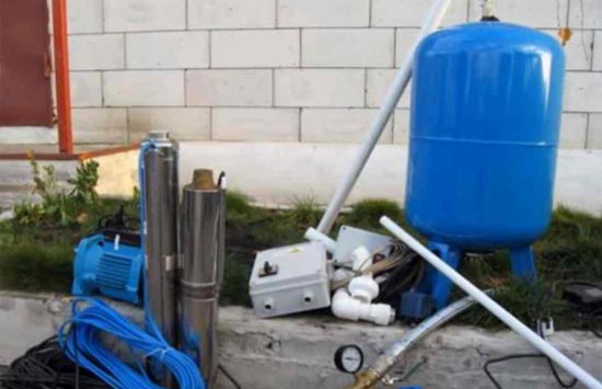 Как заменить скважинный насос на глубине до 30 метров