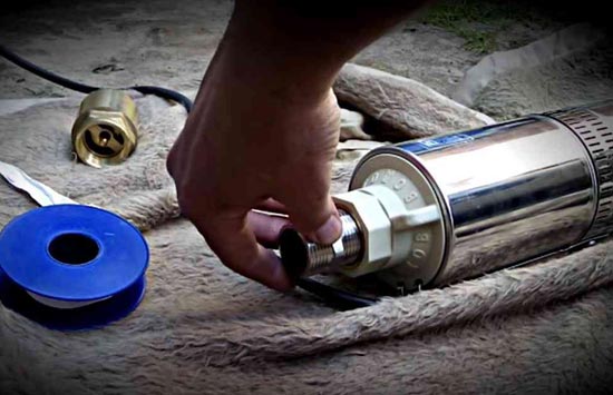 Замена скважинного насоса